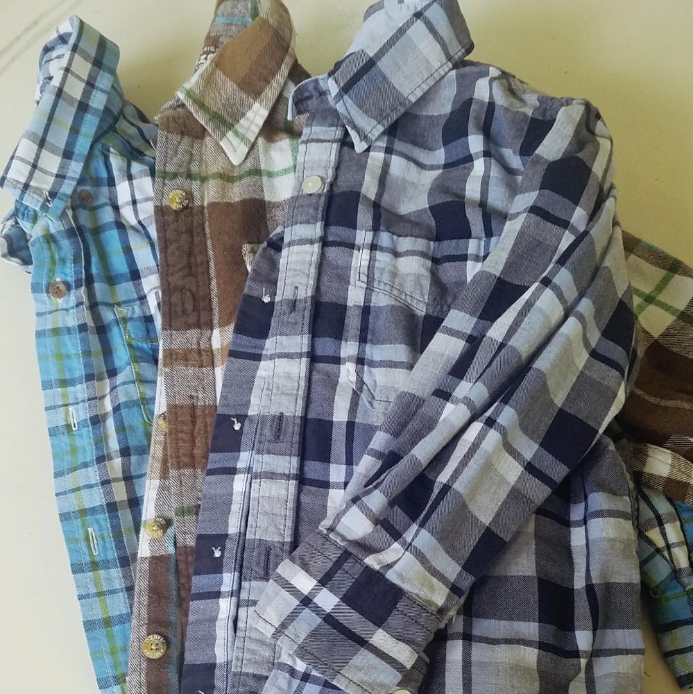 Boy bundle of 3 long sleeve tops